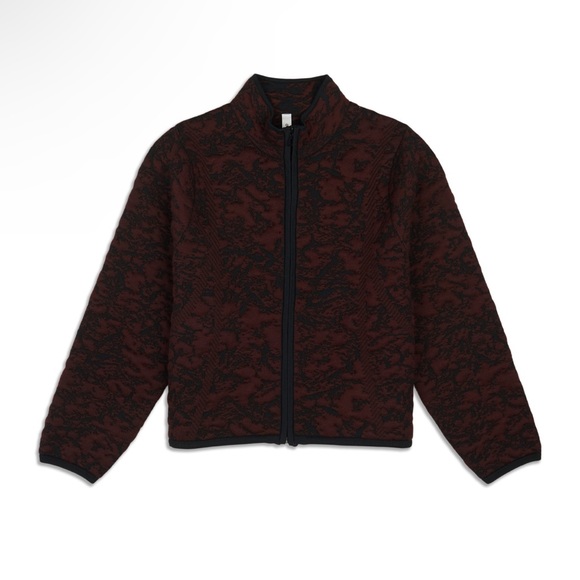 Insulated Jacquard Full-Zip Jacket lululemon - Picture 3 of 11